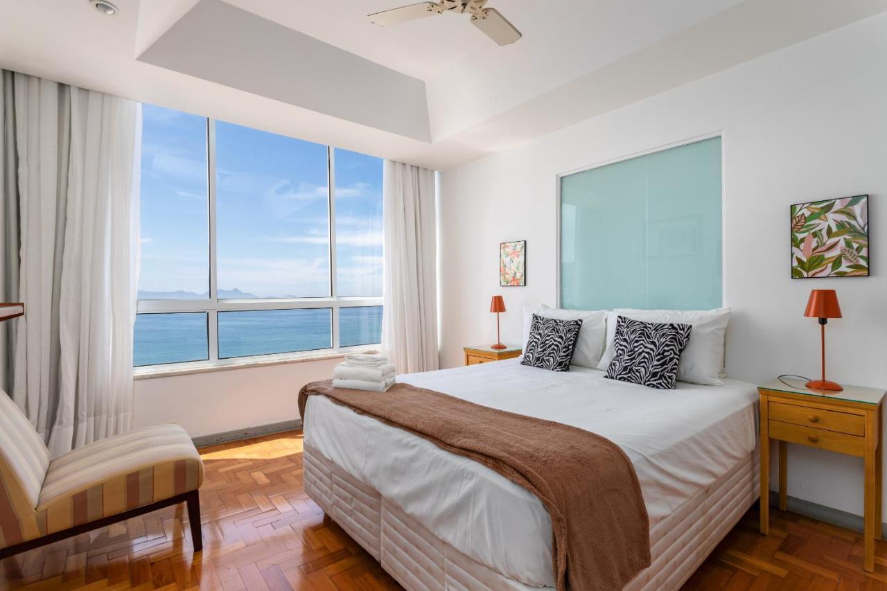 Belissimo Em Copacabana - Vista Para O Mar - A1103 Z3 Рио-де-Жанейро Экстерьер фото